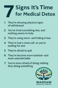 7 signs its time for medical detox