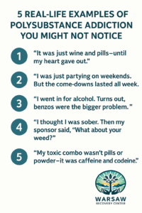 5 stories of polysubstance addiction and recovery