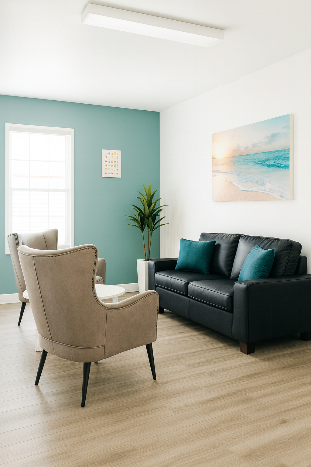 Therapy Recovery center area at Warsaw