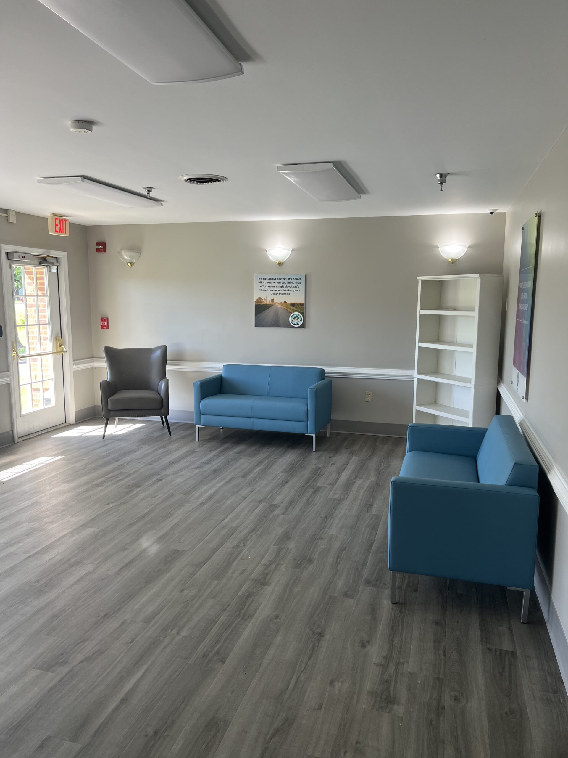 Therapy area at Warsaw Recovery Center