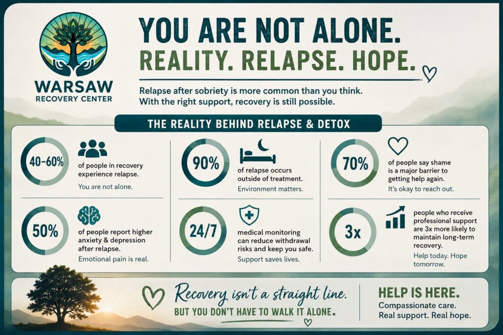 Is It Okay to Need Detox Again After Relapse